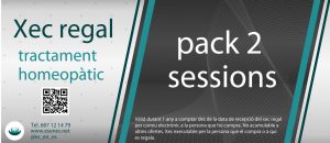 Xec regal - pack de dues sessions